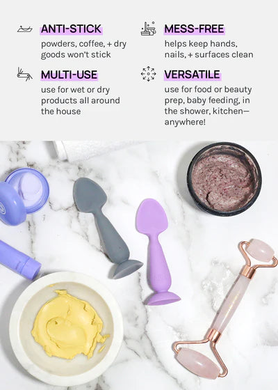 Purple Silicone Beauty Scoop