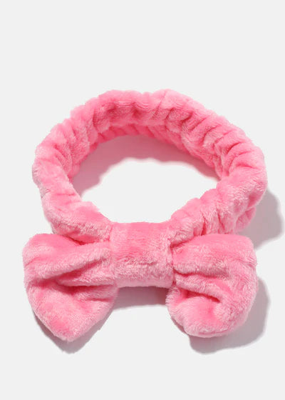 Big Dark Pink Spa Headband