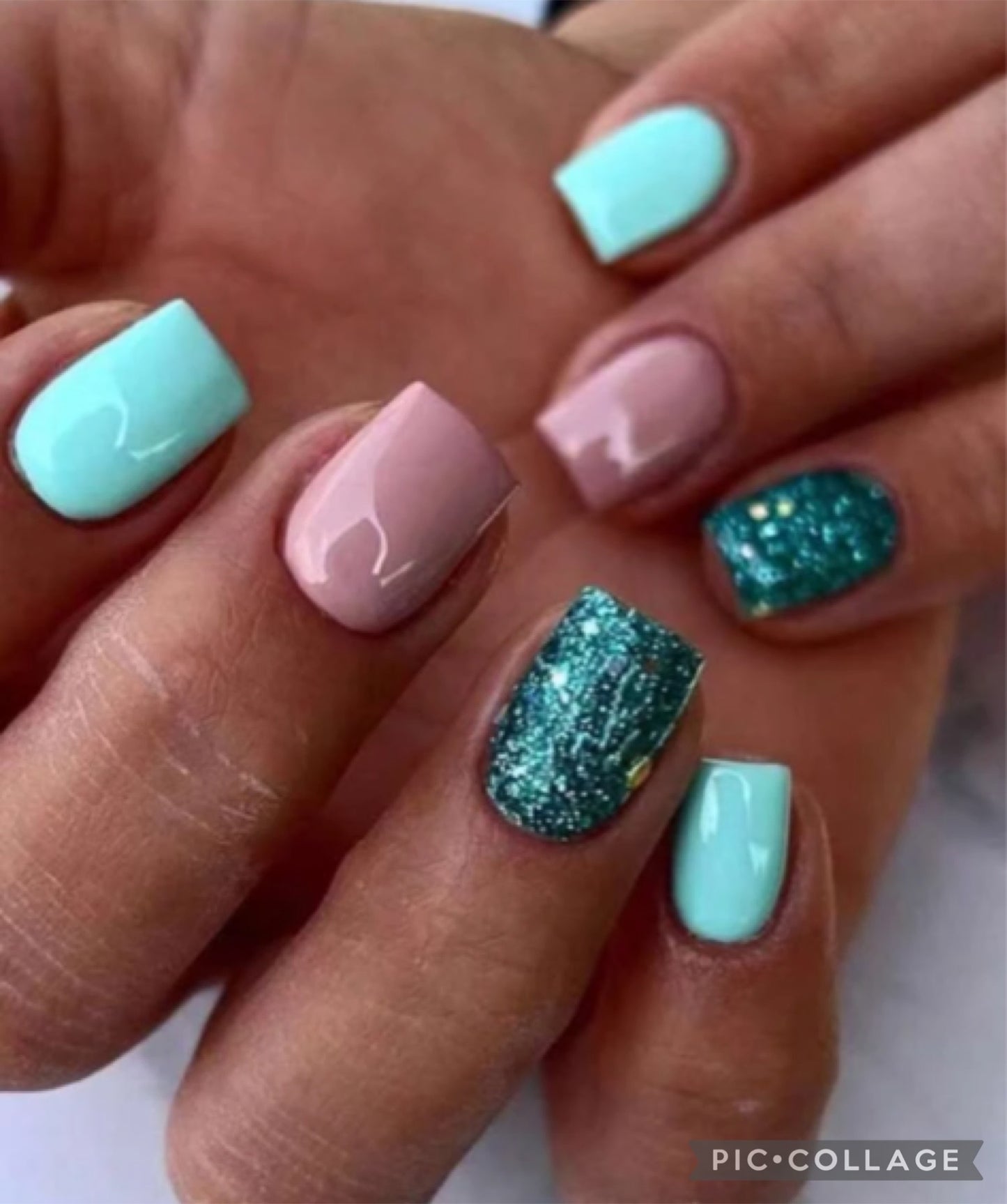 Mermaid Nail Kit (Medium)