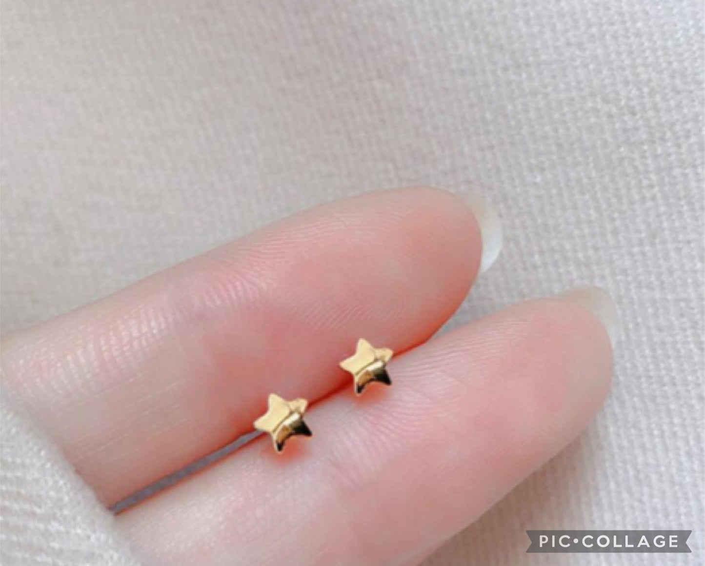 Gold Star Studs