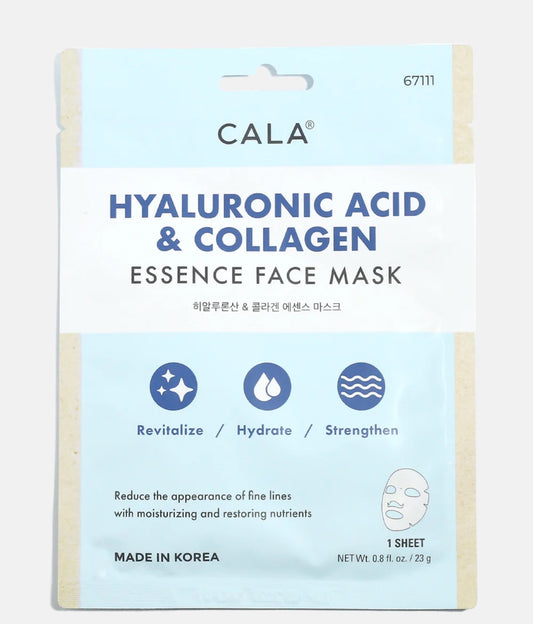 Hyaluronic Acid & Collagen Essence Mask