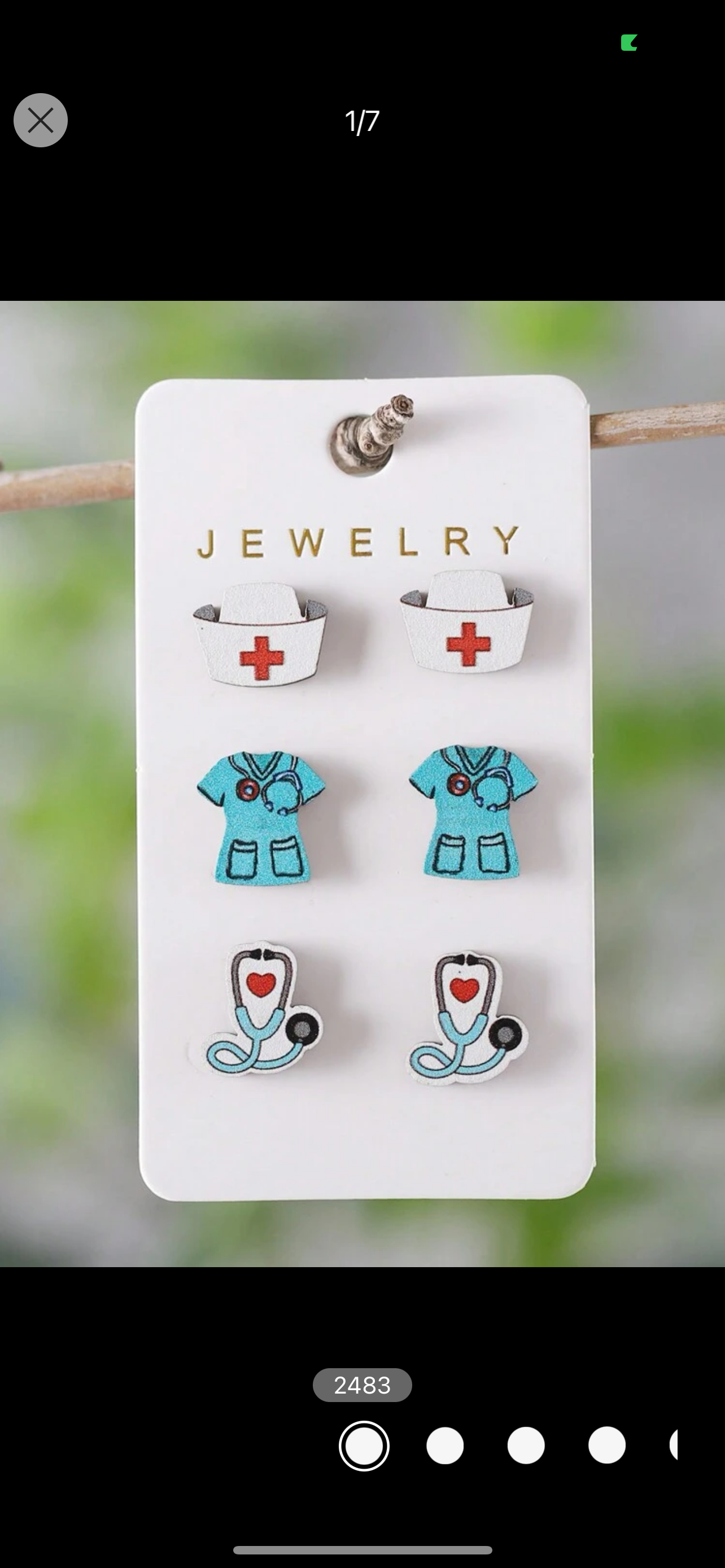 Nurse Earrings