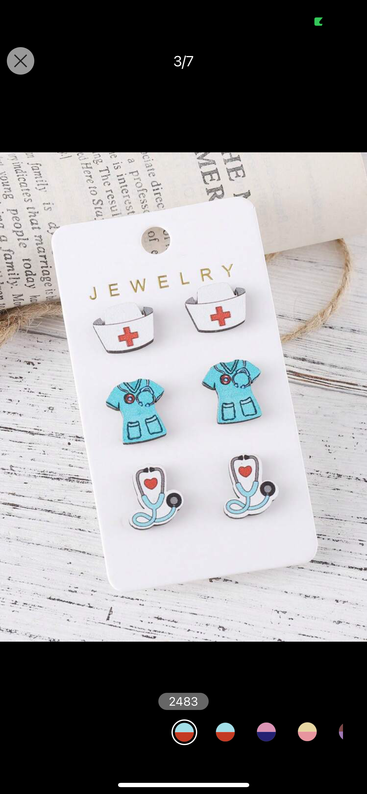 Nurse Earrings