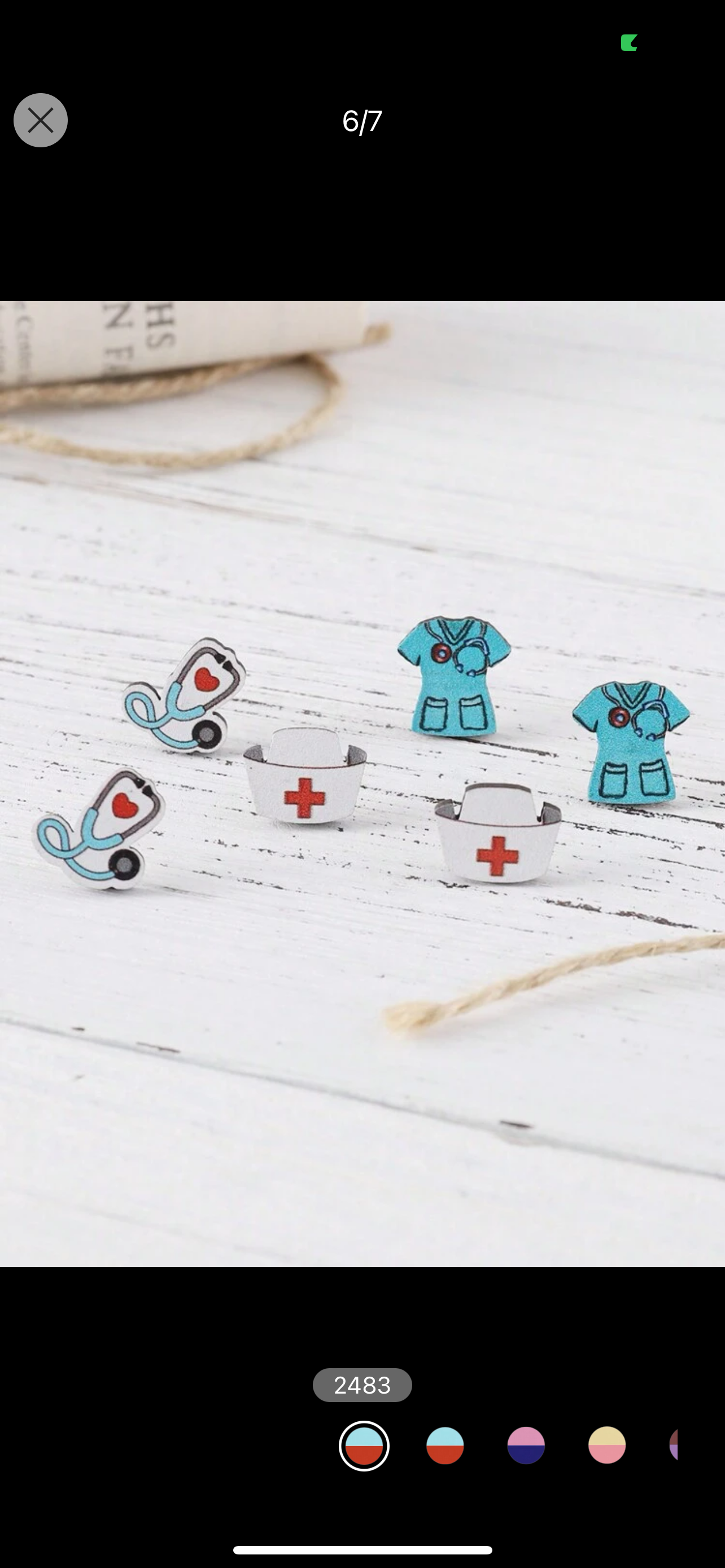 Nurse Earrings