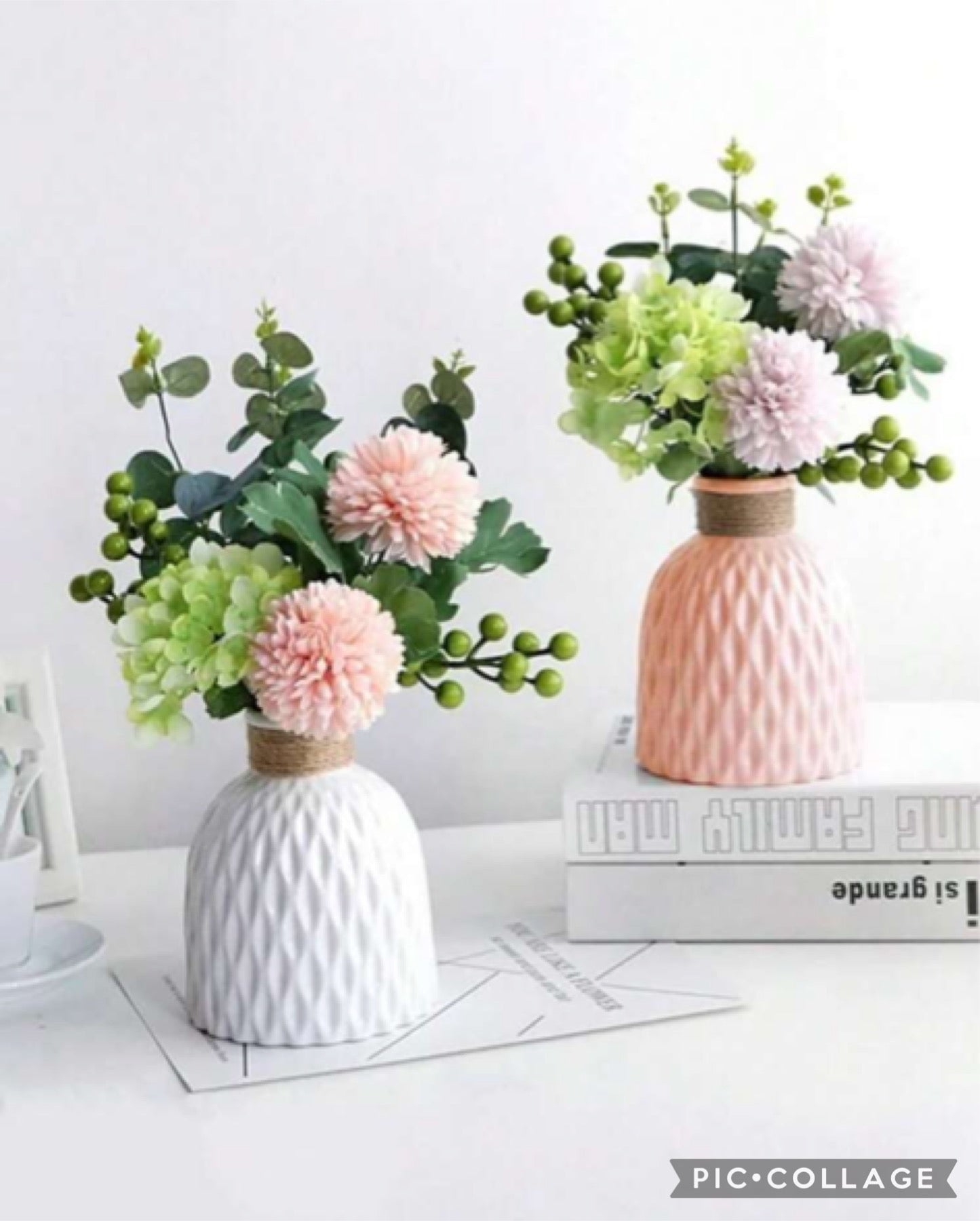 Dual Vase Set