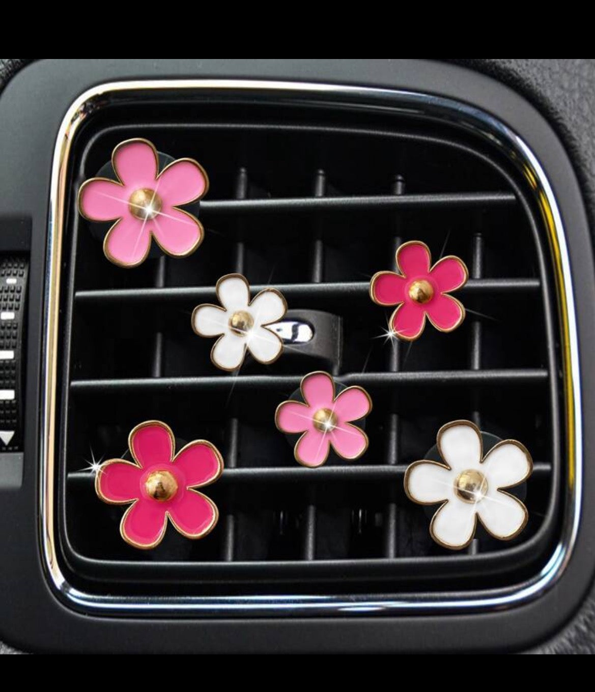 Decorative Daisy Clips