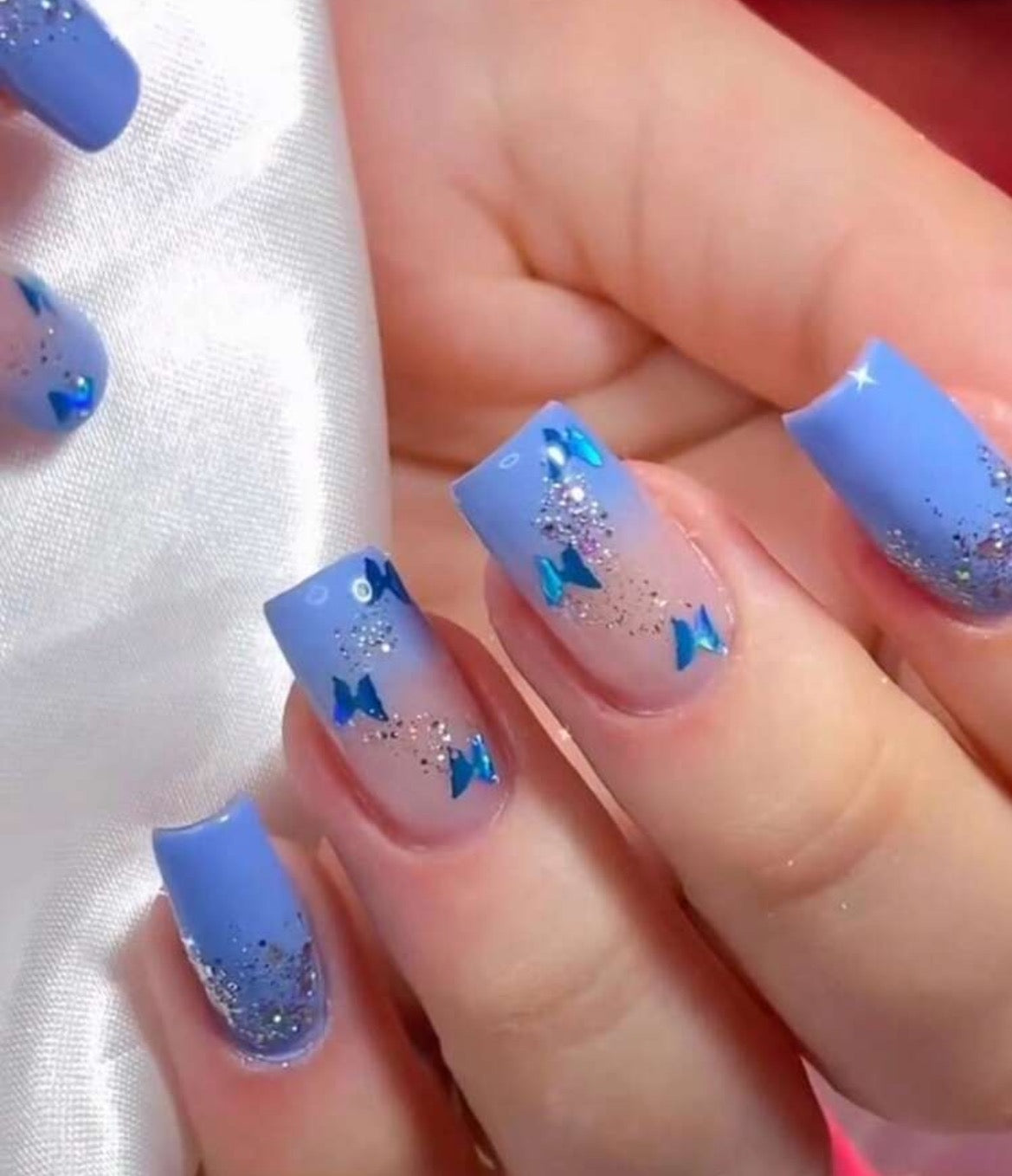 Blue Monday Nail Kit (Medium)