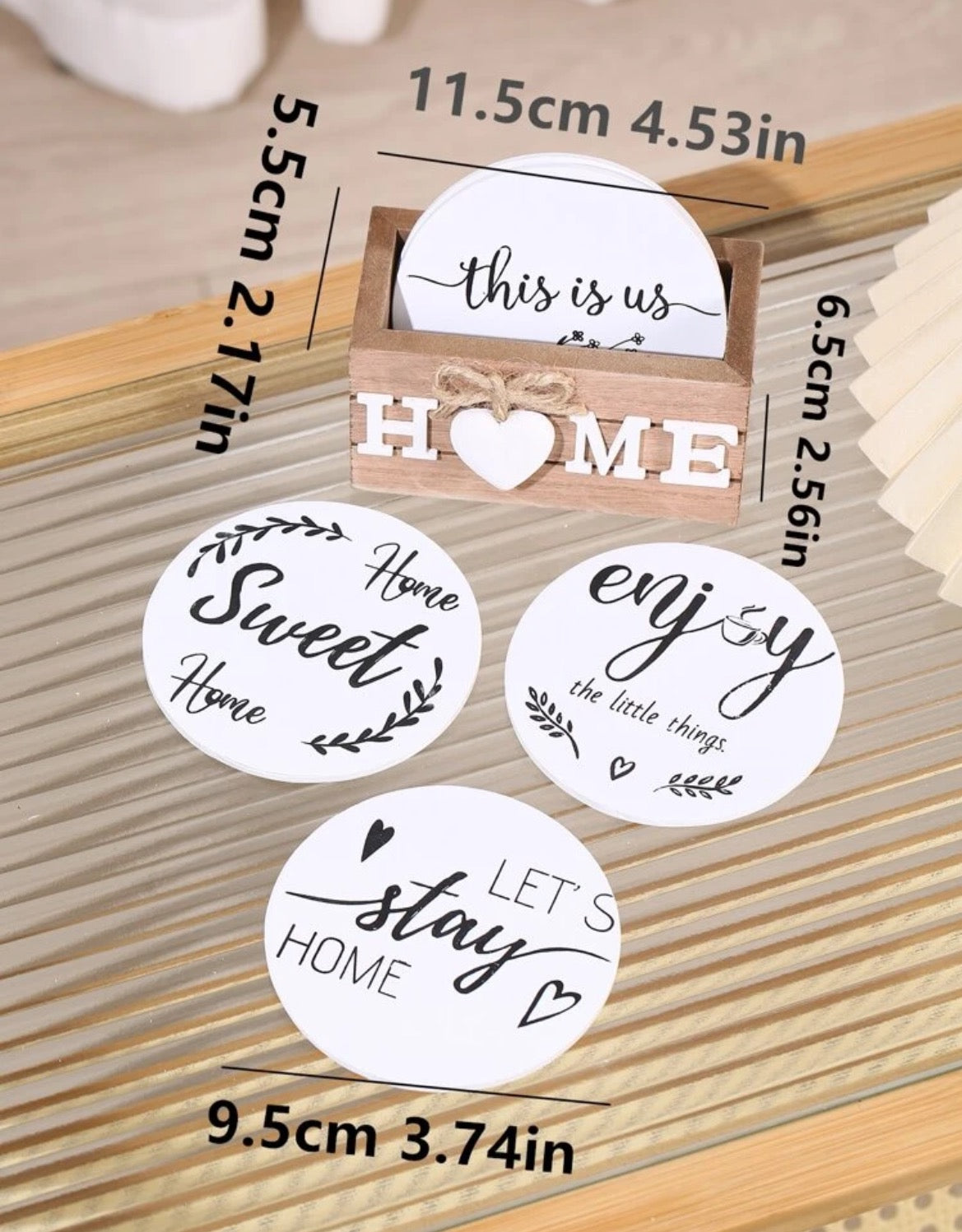 Home Coaster Set