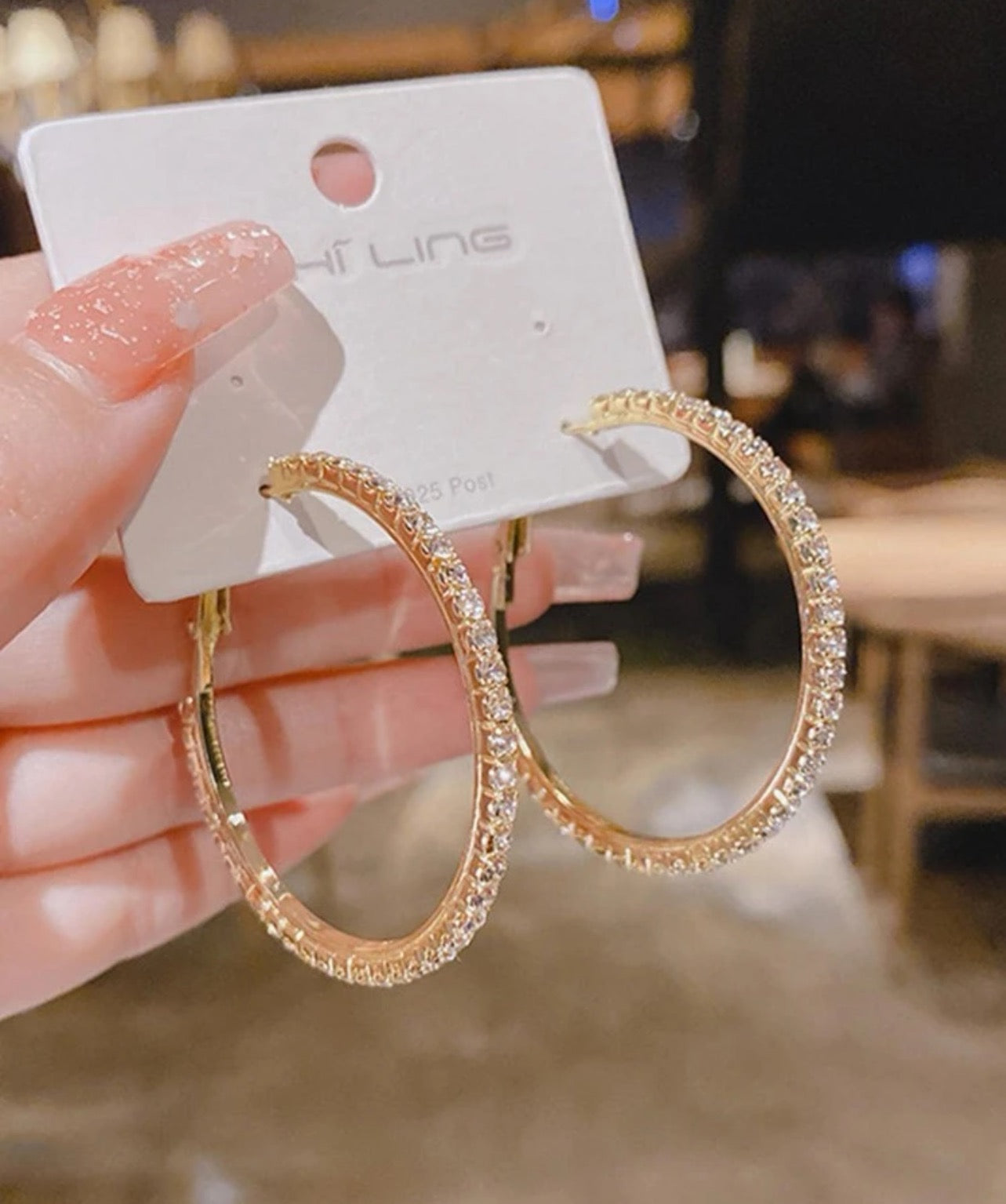 Bling Hoops