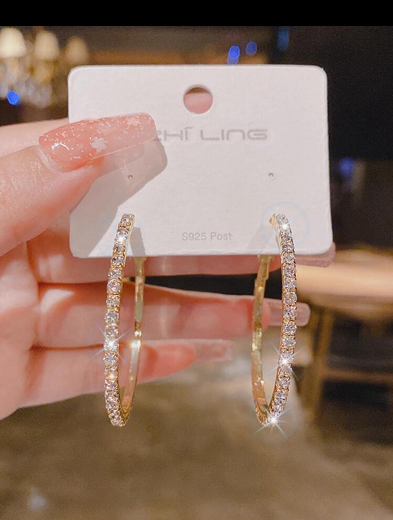 Bling Hoops