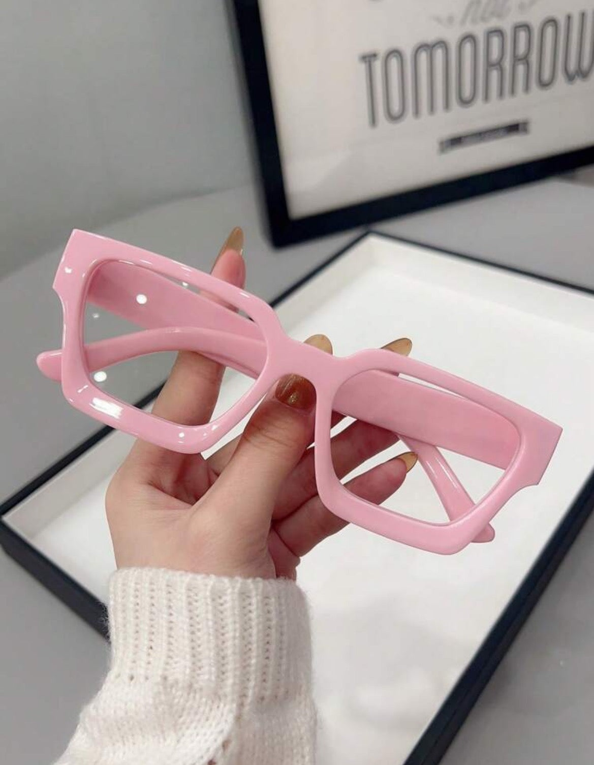 Soft Pink Blue Blockers