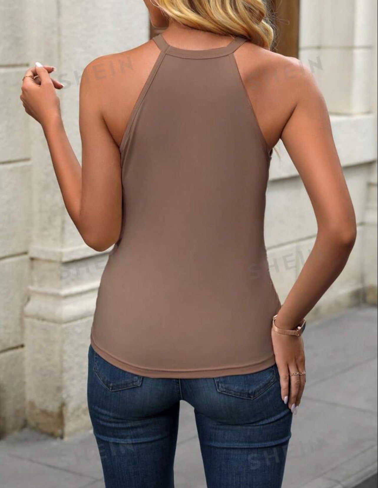 Brown Wrapped Tank