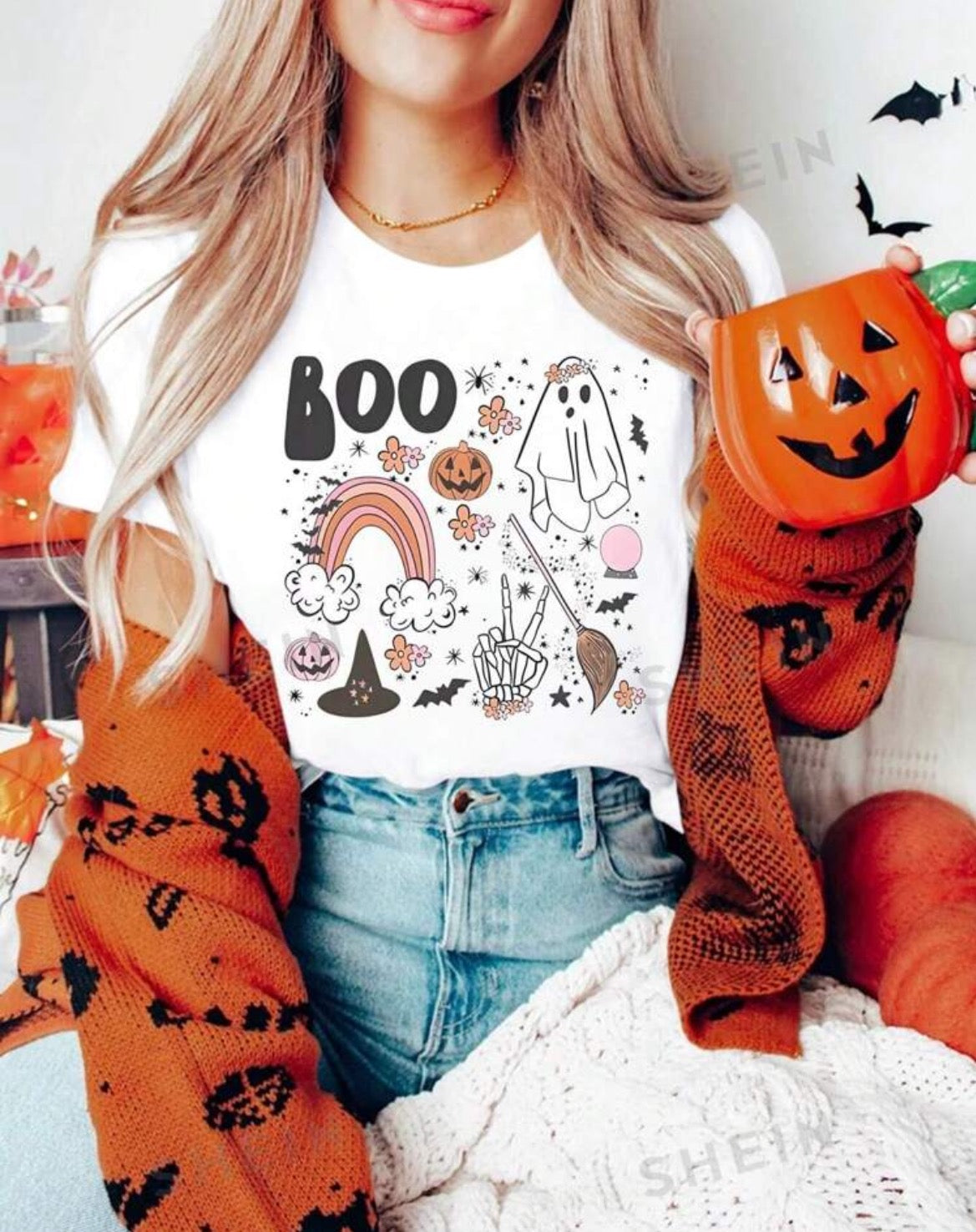 Boo Halloween Tee {Reg & Curvy}