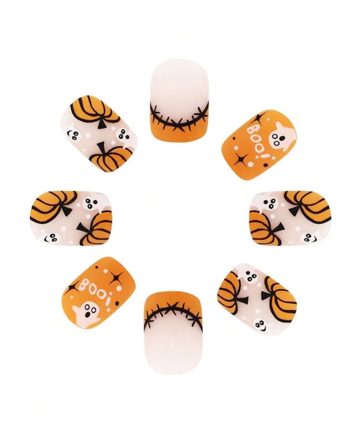 Boo Nail Kit (Short)