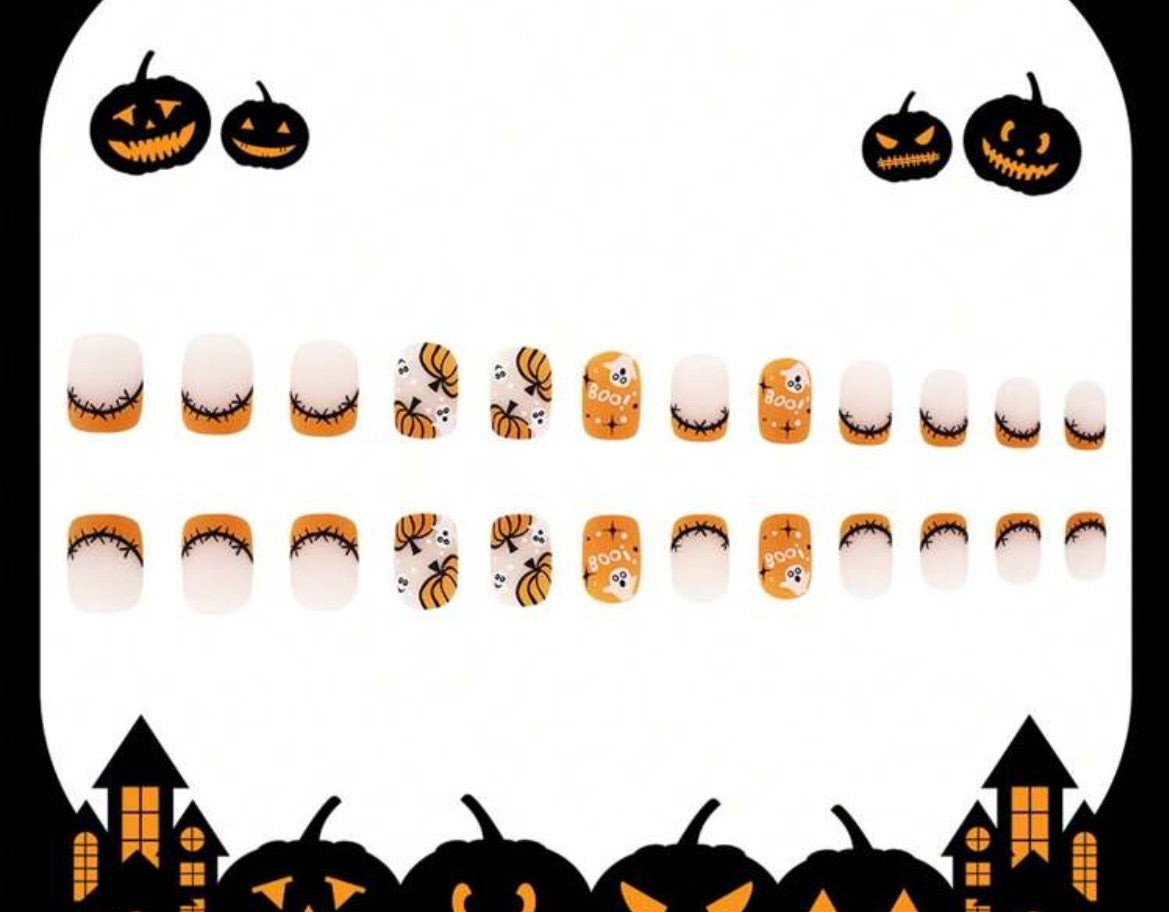 Boo Nail Kit (Short)