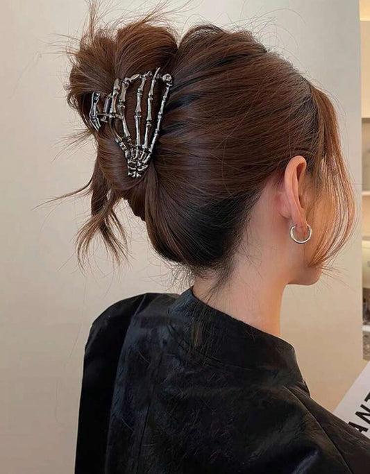 Skull Hair Clip