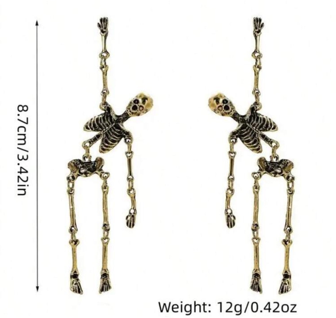 Skeleton Earrings