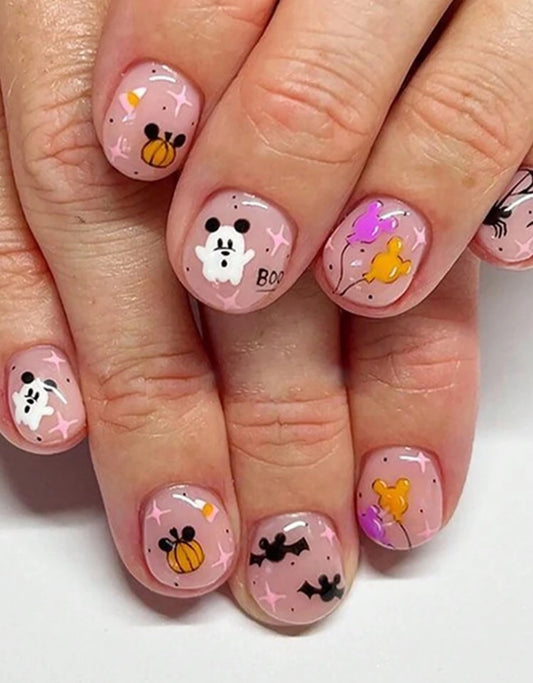 Disney Halloween Nail Kit (Short)