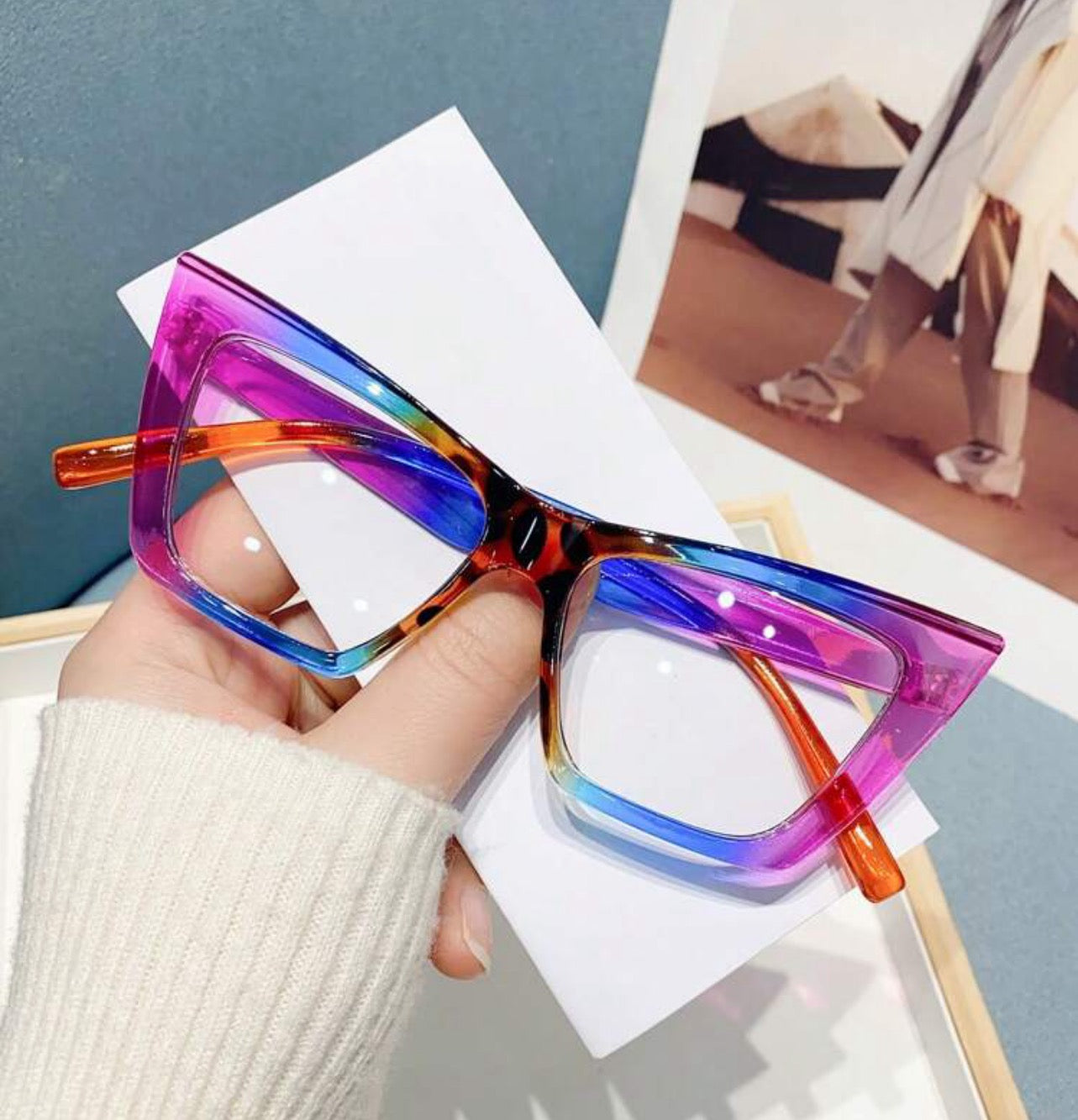 Rainbow Blue Blockers