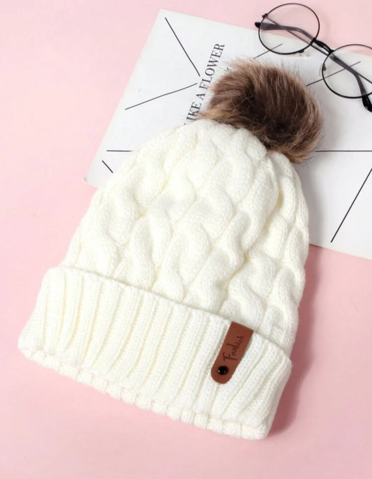 CC Cream Knitted Beanie