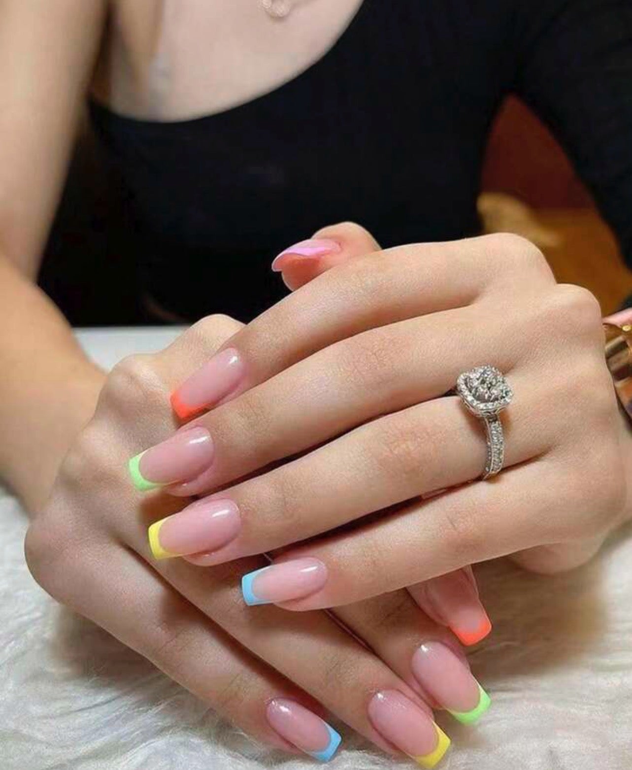 Pastel Rainbow Nail Kit (Medium)