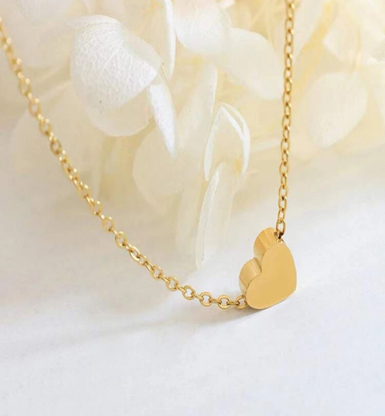 Gold Heart Chocker