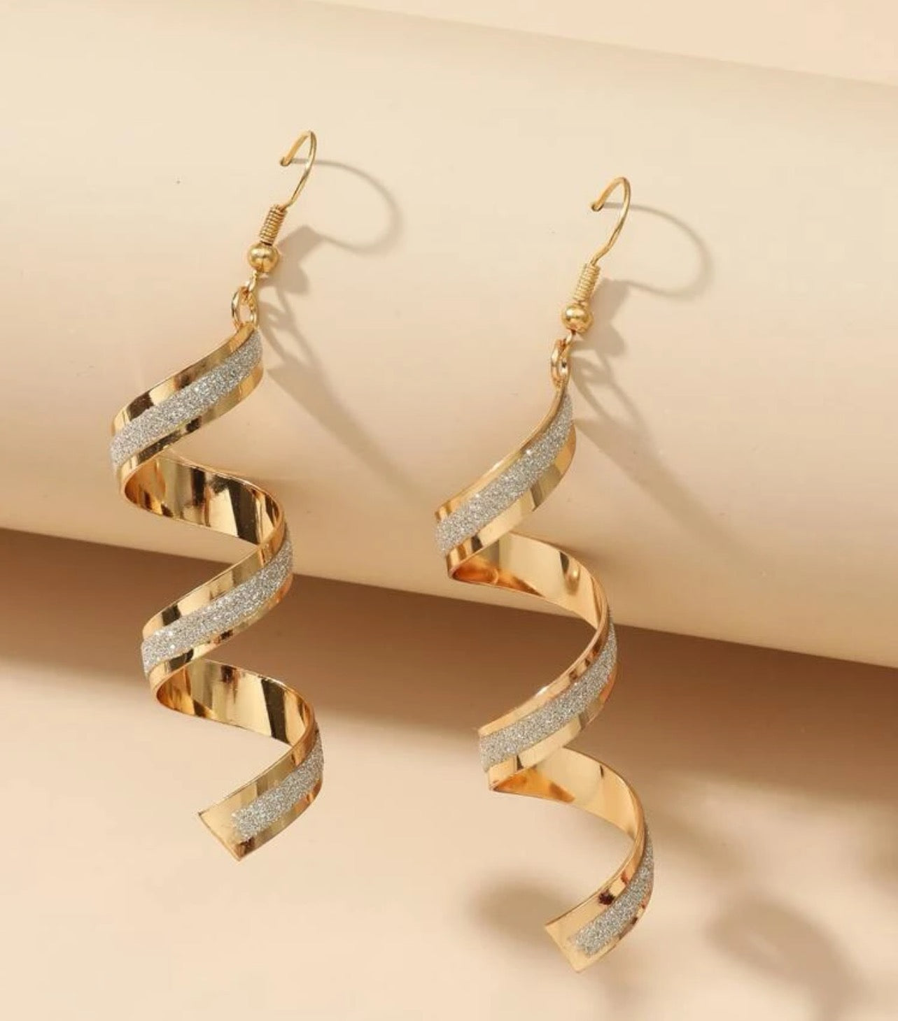 Spiral Drop Earrings