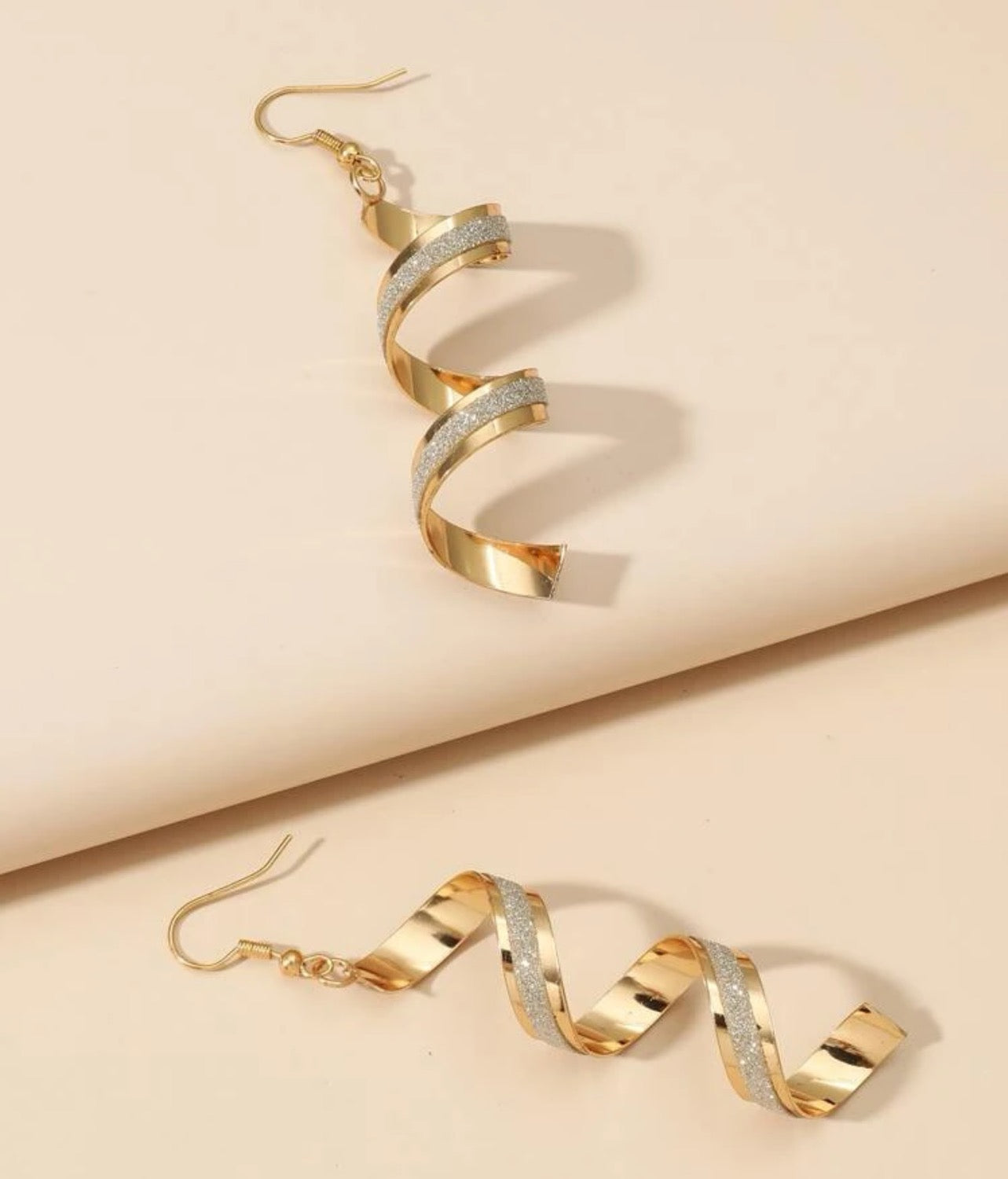 Spiral Drop Earrings