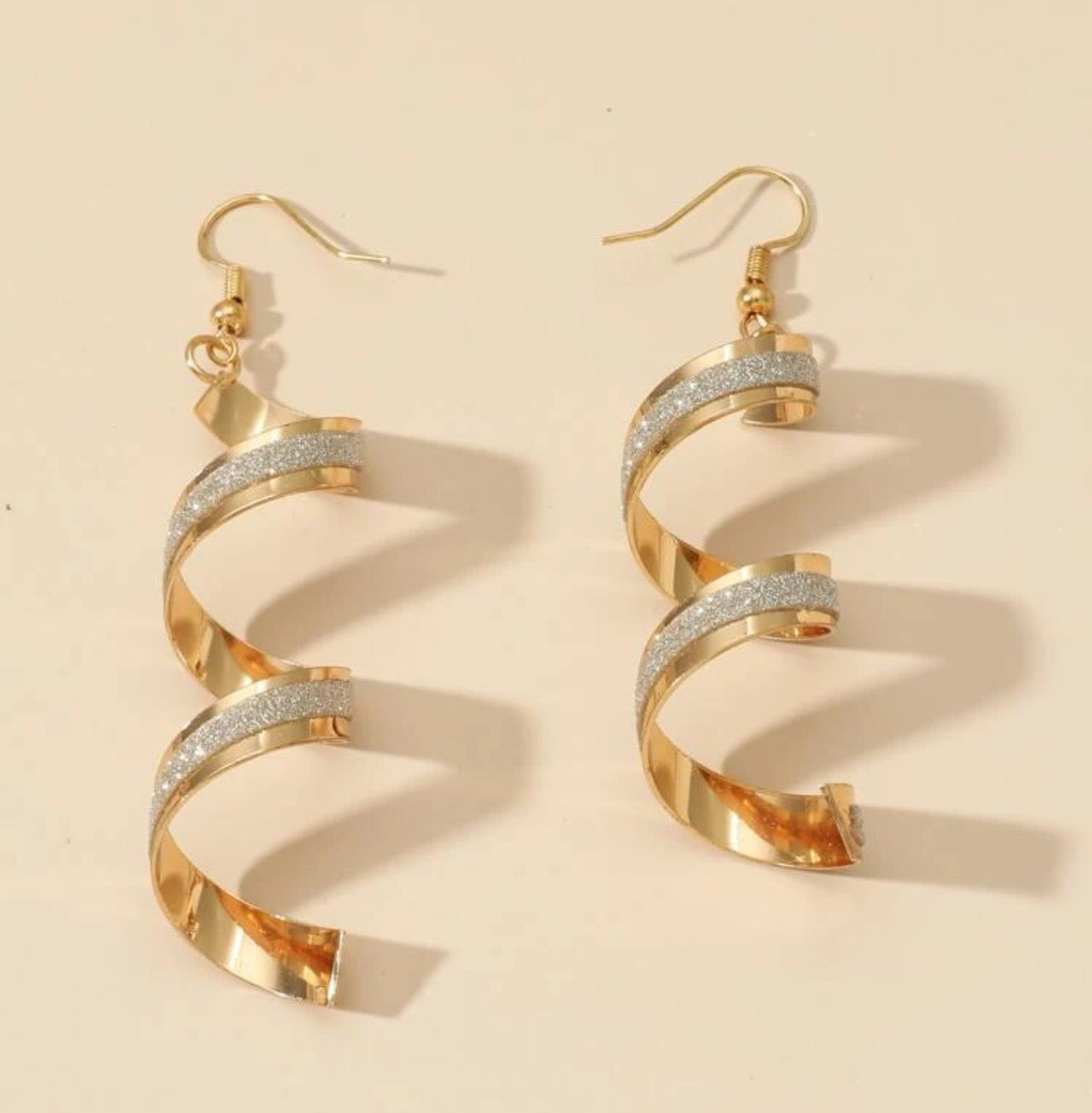 Spiral Drop Earrings