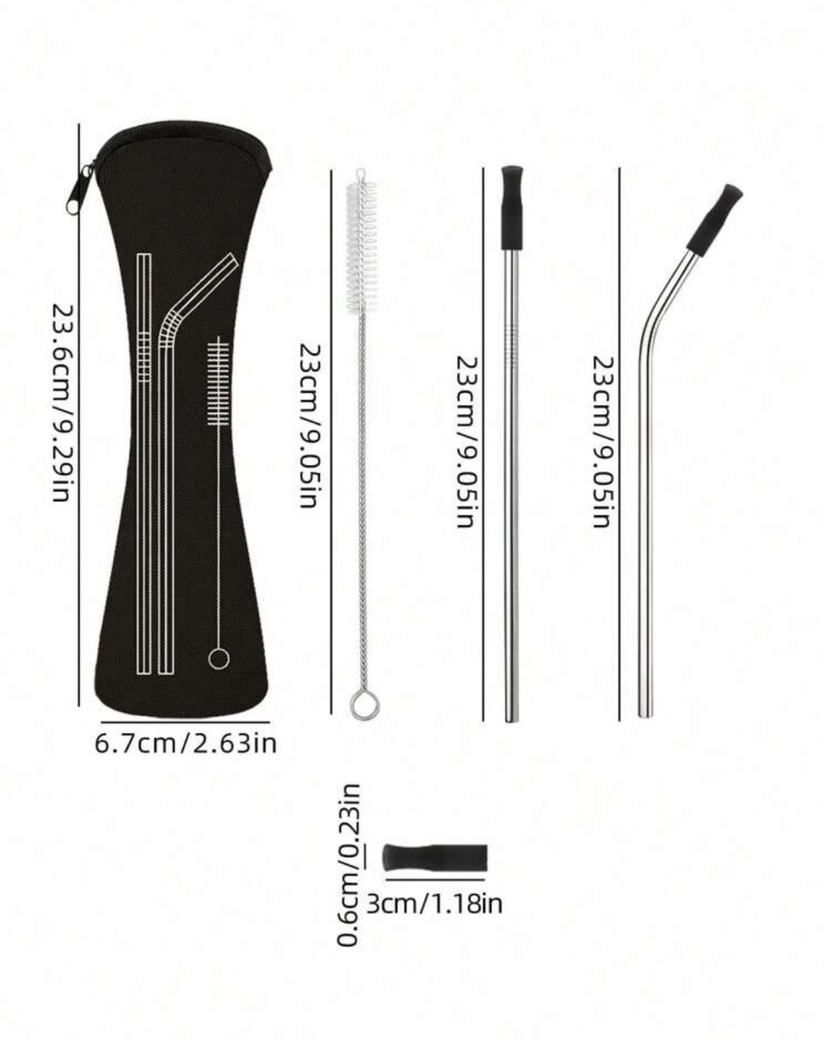 Stainless Steel Straw Sets