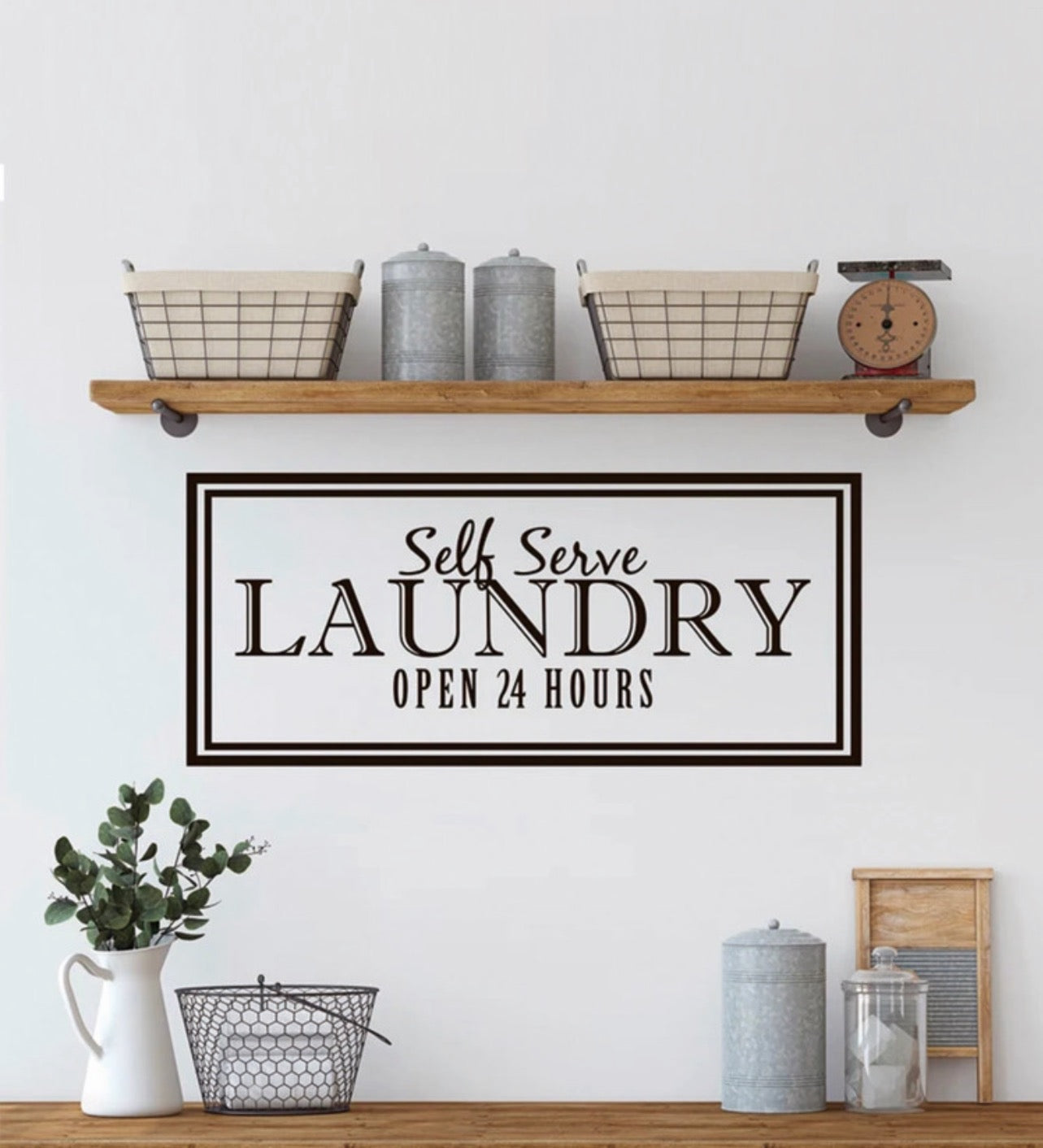 Laundry Wall Decor