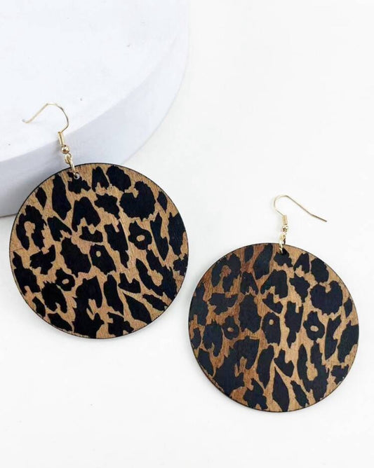 Leopard Earrings