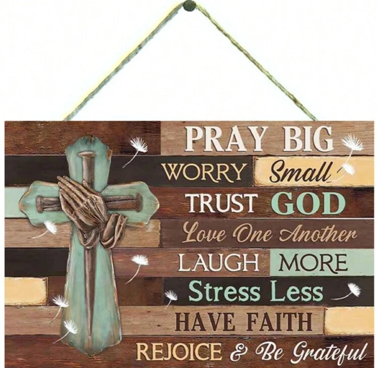 Pray Big Sign