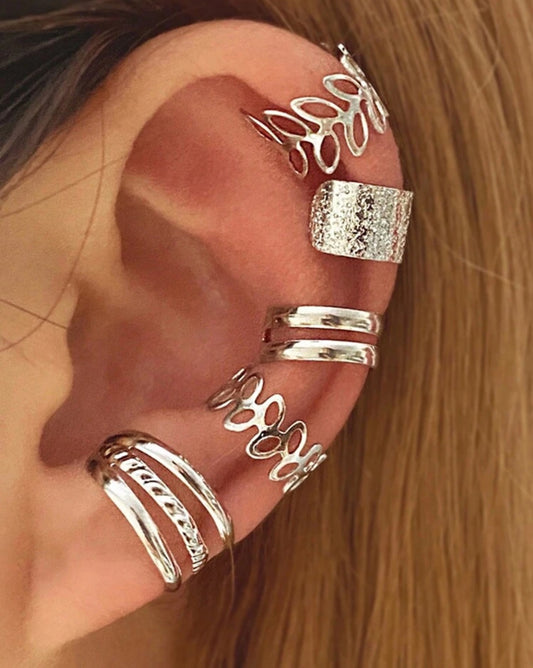 5pc Ear Bone Earrings