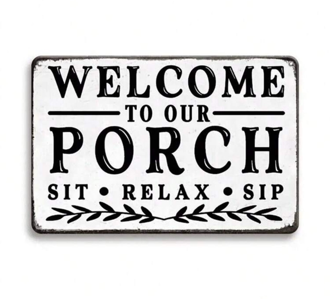 Porch Sign