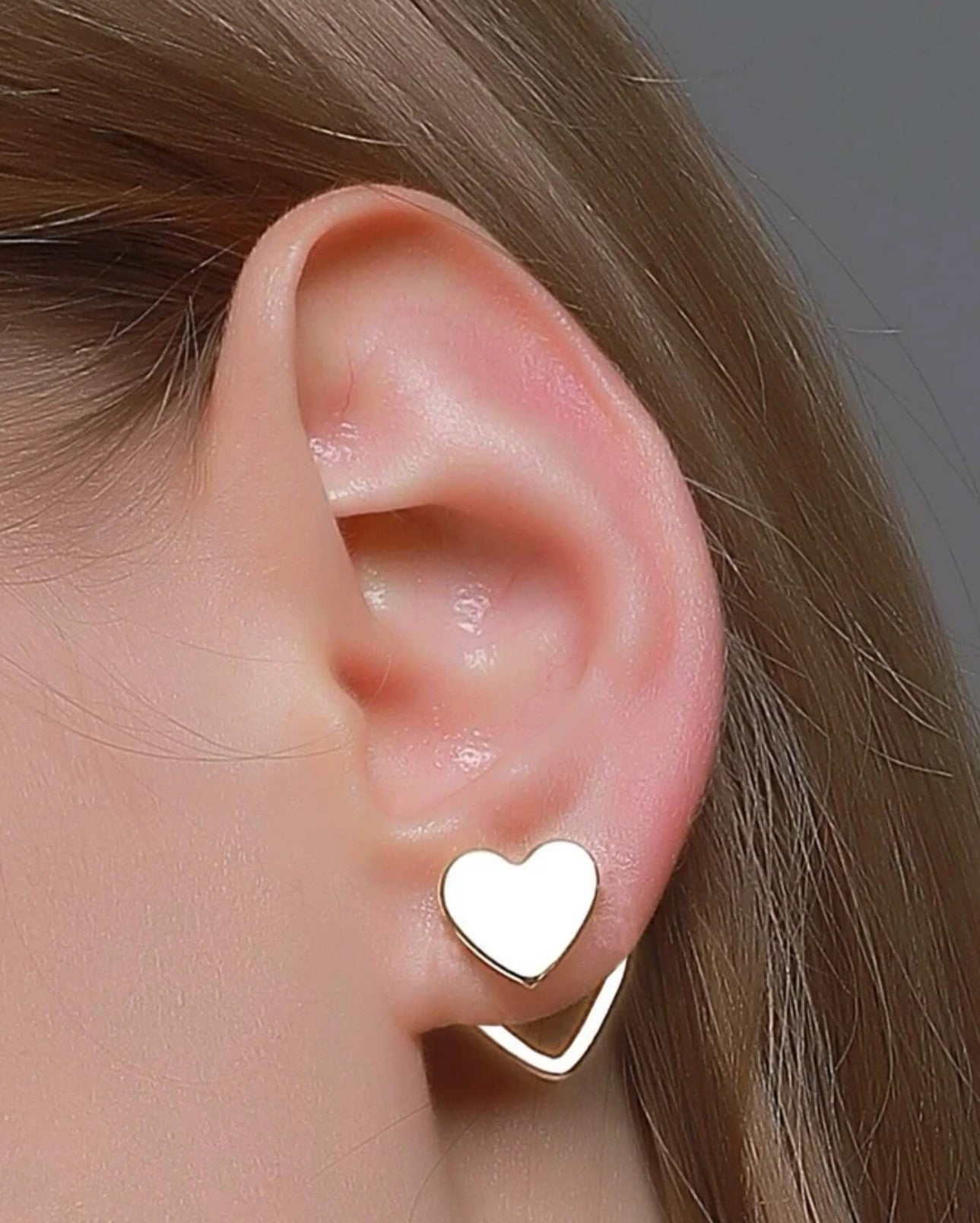 Heart Earring Jackets