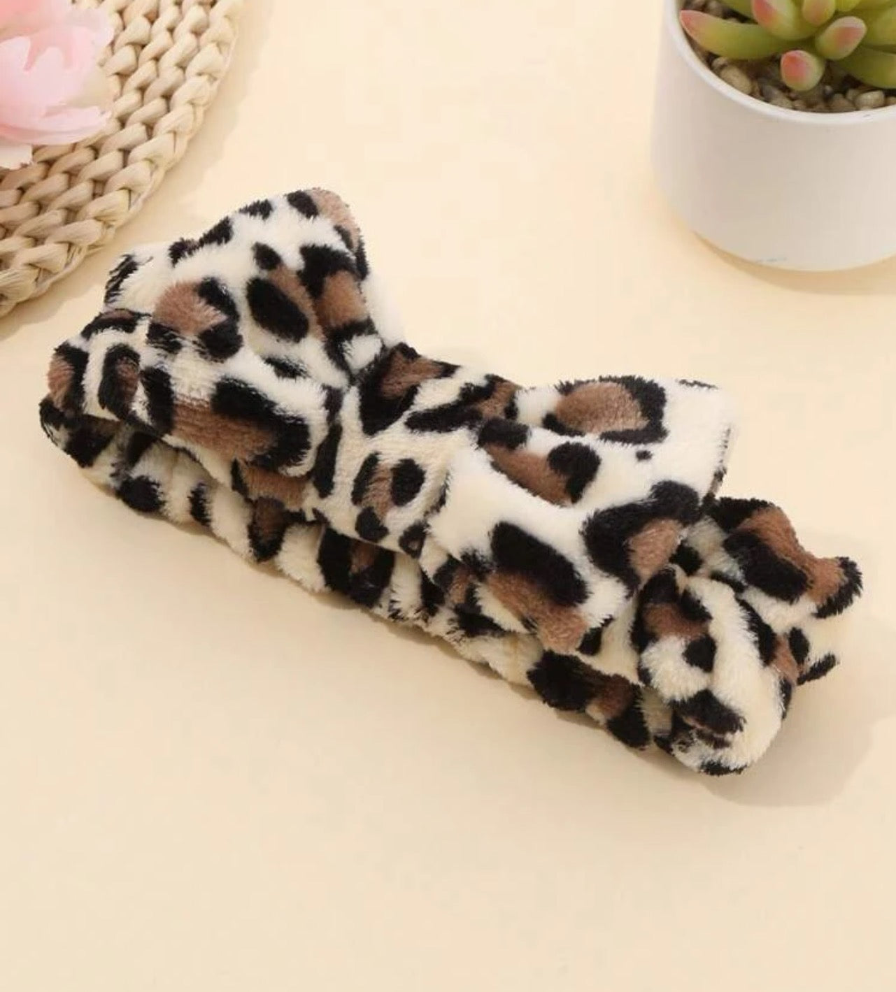 Leopard Spa Headband