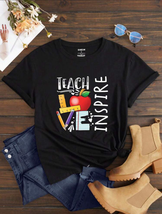 Teach-Love-Inspire Tee (Reg & Curvy)