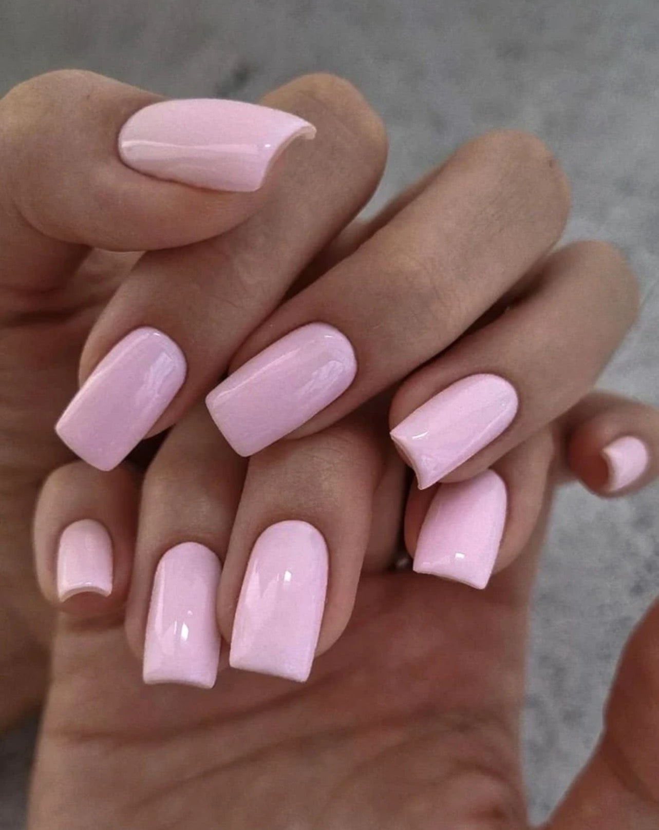 Pink Square Nail Kit (Medium)