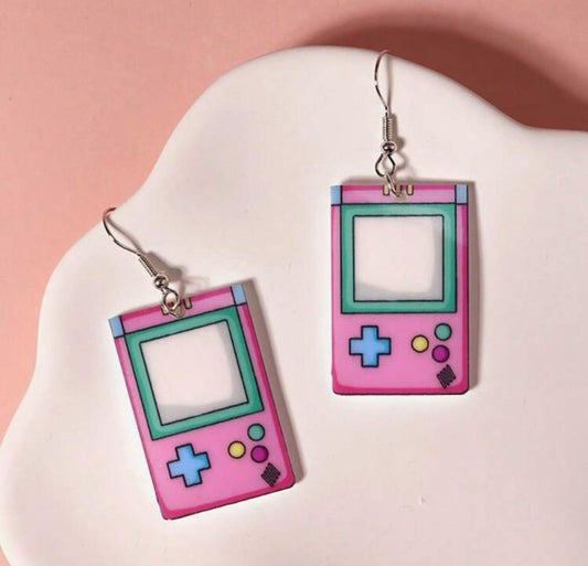 Game Boy Earrings