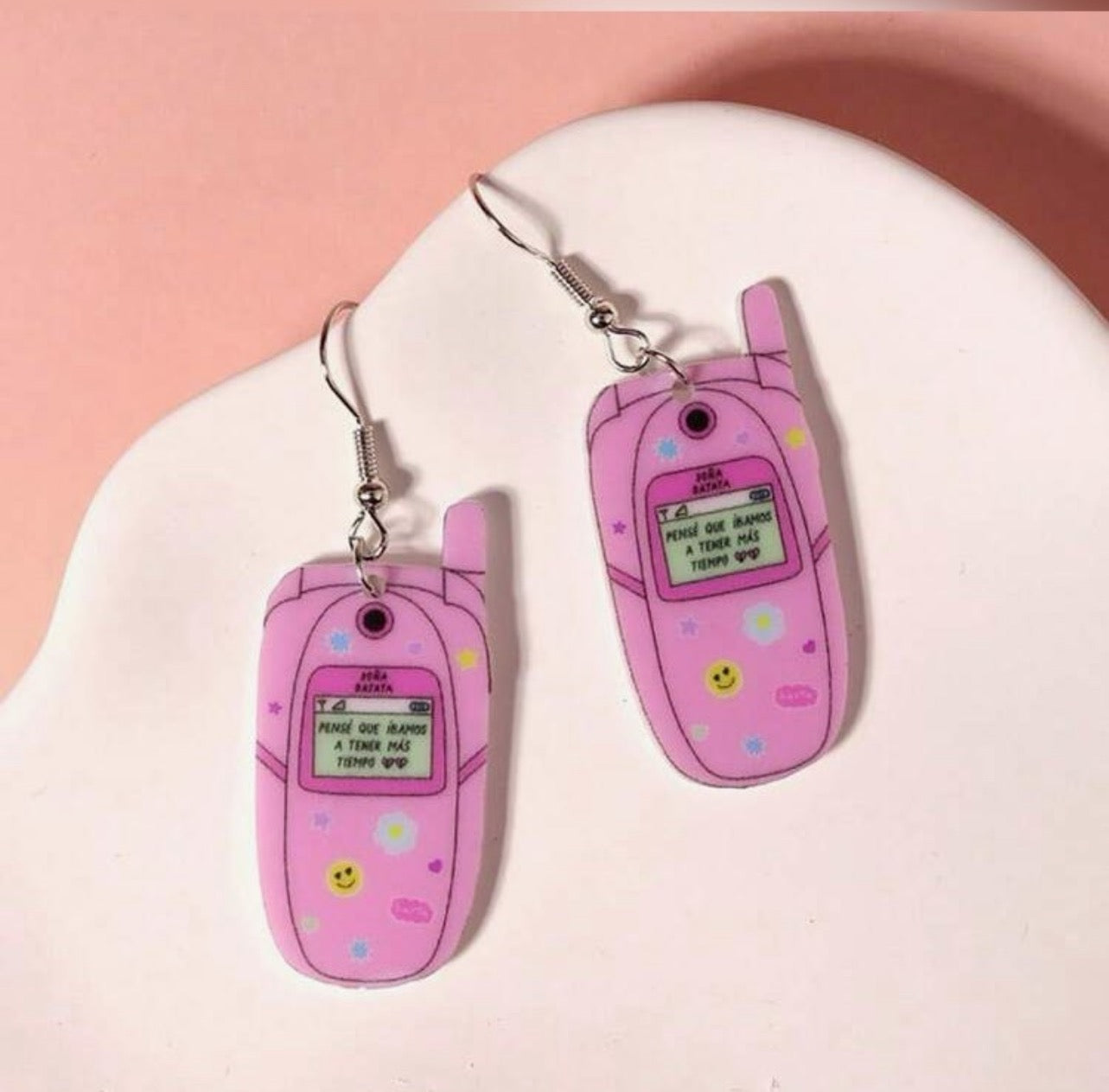 Flip Phone Earrings