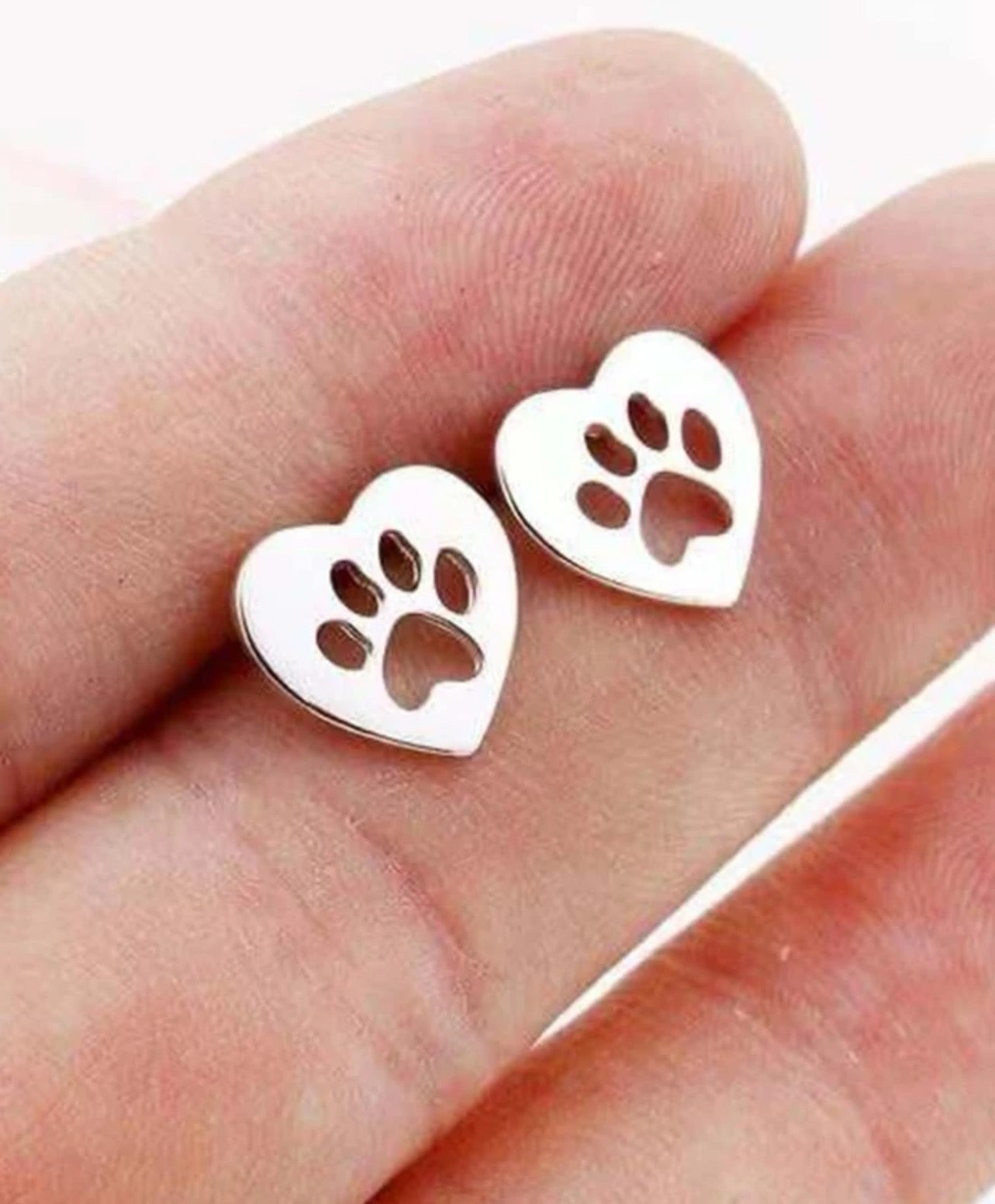 Paw Print Earrings