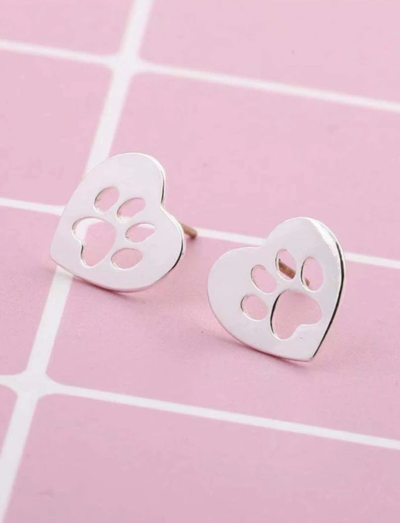 Paw Print Earrings