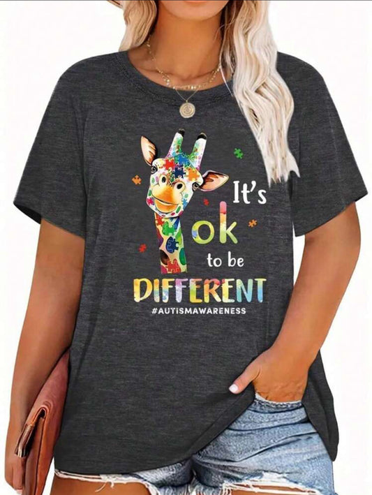 It’s Okay To Be Different Tee(Curvy)
